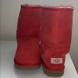 UGG Red Classic Short II Boot
